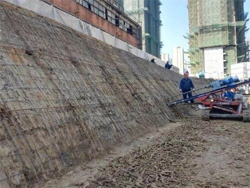 容县建筑边坡支护